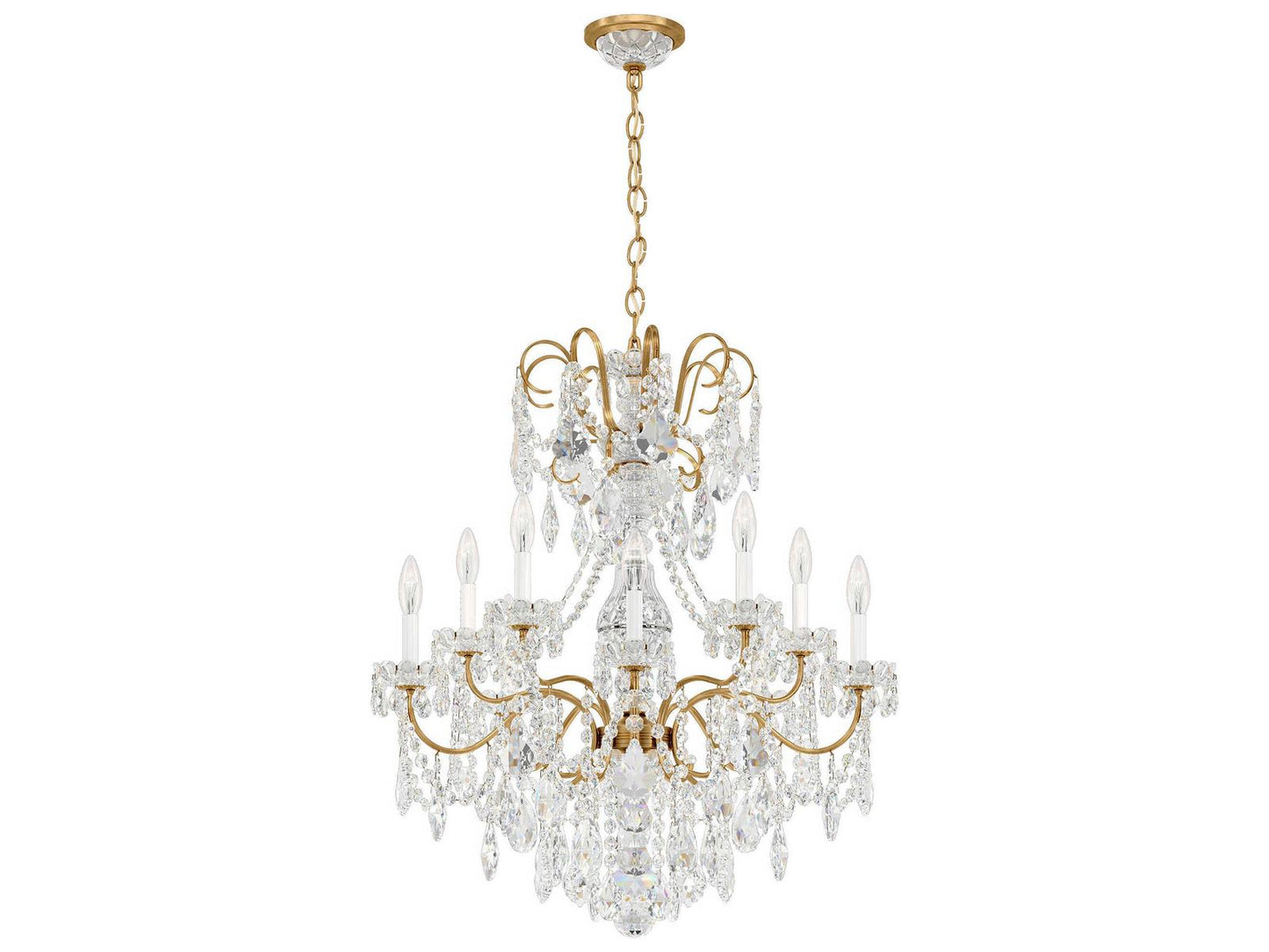 Schonbek 10-Light New Orleans Chandelier