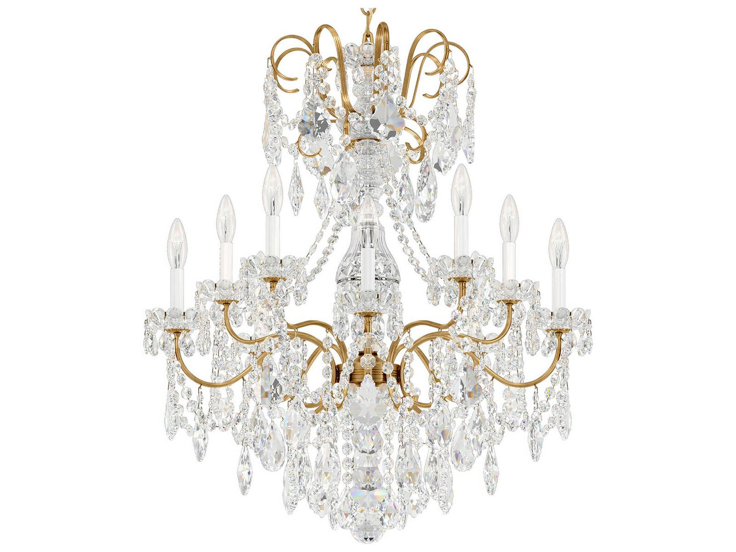 Schonbek 10-Light New Orleans Chandelier