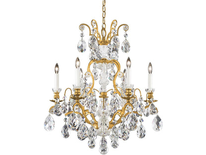 Schonbek 7-Light Renaissance Chandelier