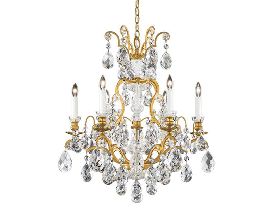 Schonbek 7-Light Renaissance Chandelier