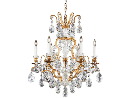 Schonbek 7-Light Renaissance Chandelier