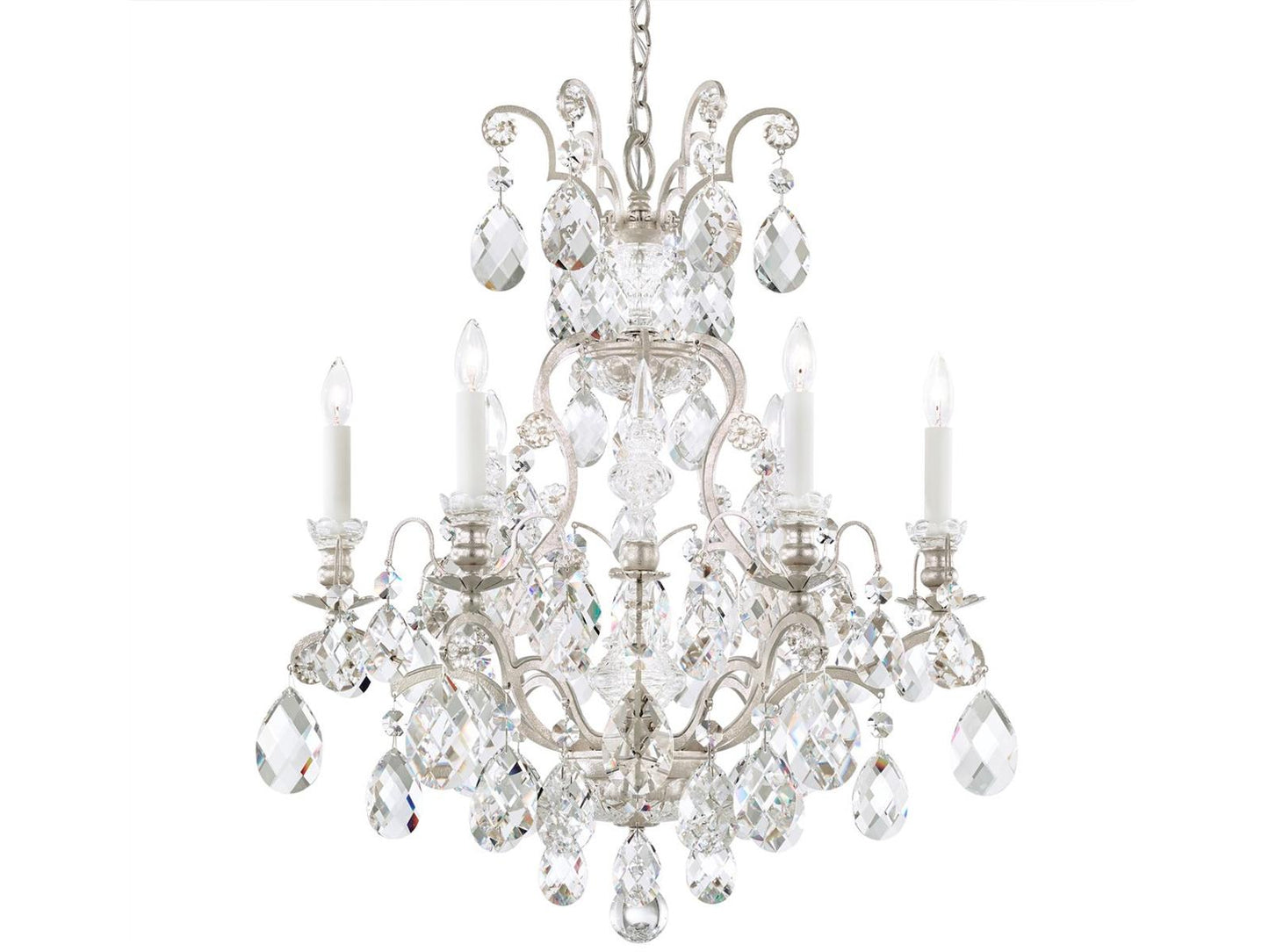 Schonbek 7-Light Renaissance Chandelier