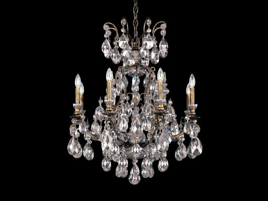 Schonbek 9-Light Renaissance Crystal Chandelier