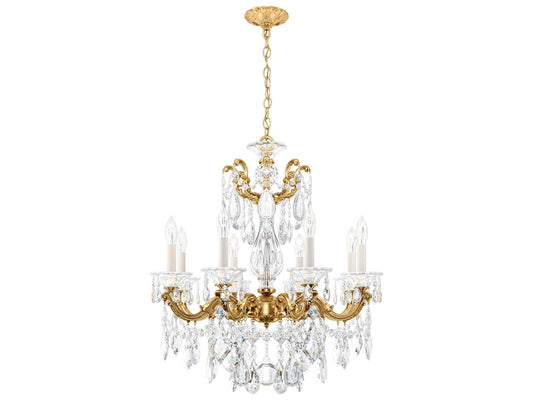 Schonbek La Scala 8-Light Candelabra Chandelier