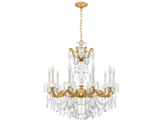 Schonbek 10-Light La Scala Candelabra Chandelier