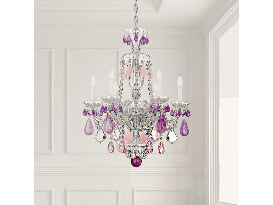 Schonbek 6-Light Hamilton Rock Crystal Chandelier