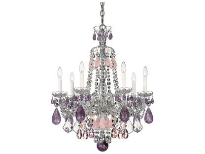 Schonbek 7-Light Hamilton Crystal Chandelier