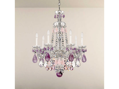 Schonbek 7-Light Hamilton Crystal Chandelier
