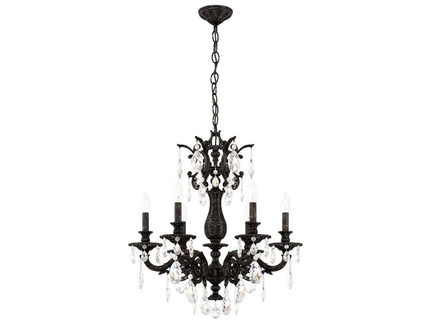 Schonbek Milano 6-Light Chandelier