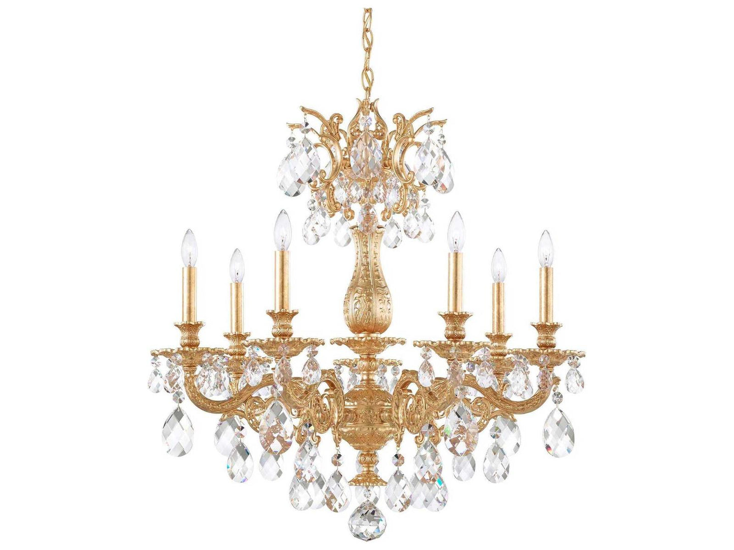 Schonbek Milano 7-Light Chandelier