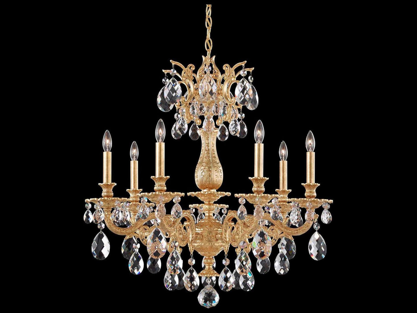 Schonbek Milano 7-Light Chandelier
