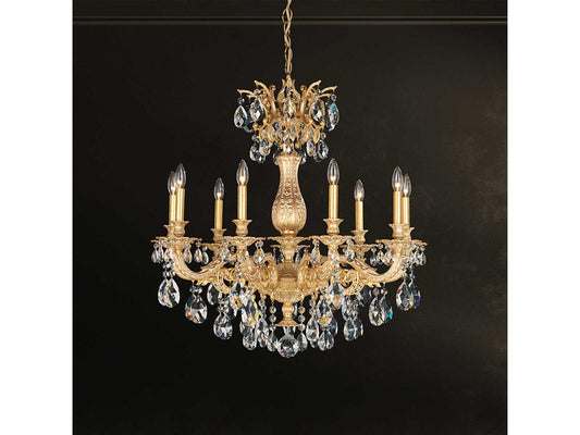Schonbek 9-Light Milano Chandelier