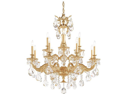 Schonbek 12-Light Milano Chandelier