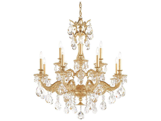 Schonbek 12-Light Milano Chandelier