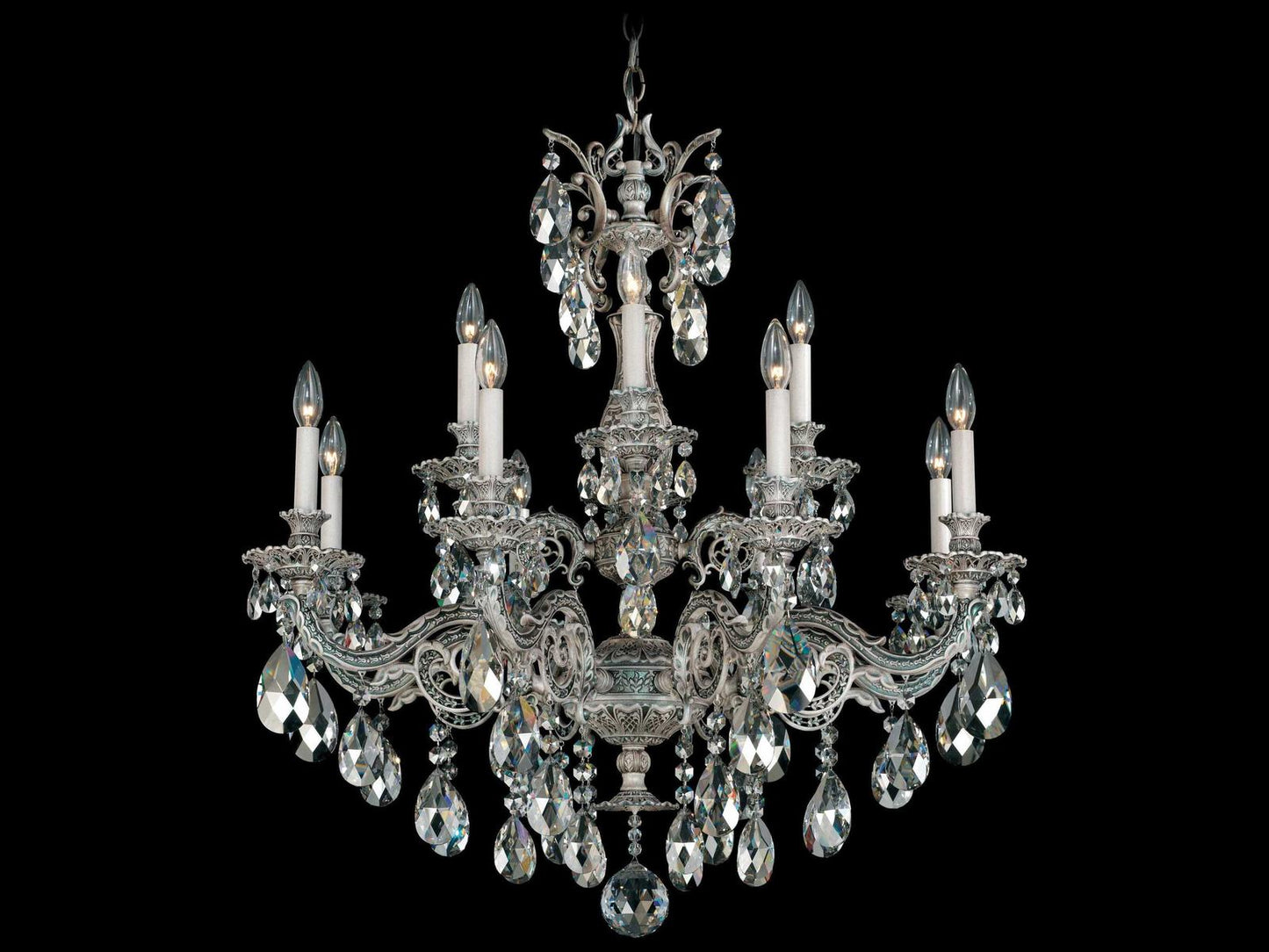 Schonbek 12-Light Milano Chandelier