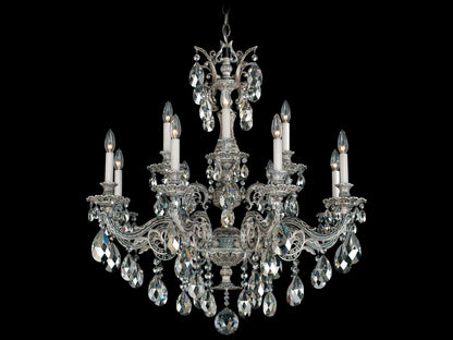 Schonbek 12-Light Milano Chandelier