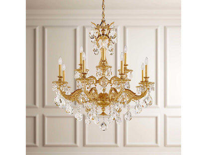 Schonbek 12-Light Milano Chandelier