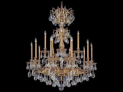 Schonbek 15-Light Milano Chandelier