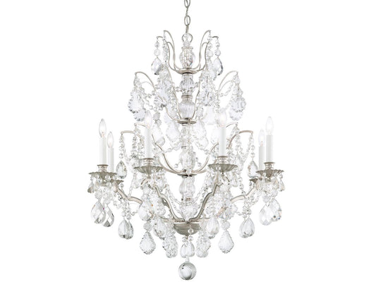 Schonbek Bordeaux 8-Light Crystal Chandelier