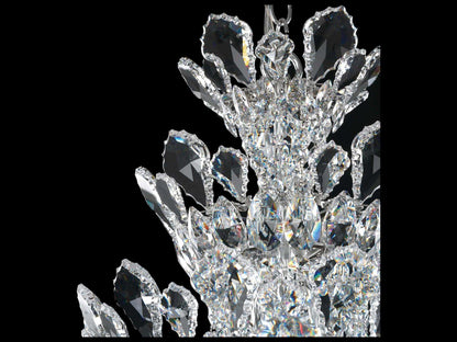 Schonbek Trilliane 24-Light Chandelier with Radiance Crystal in Polished Stainless Steel