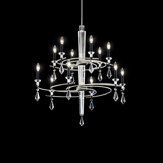 Schonbek Tempest 12-Light Two Tier Chandelier
