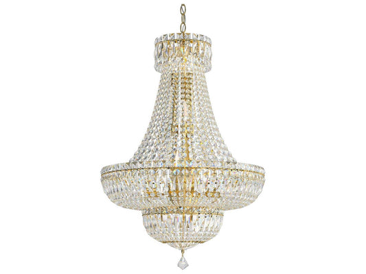 Schonbek Petit Crystal Deluxe 20-Light Empire Chandelier