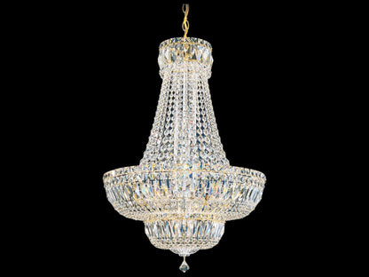 Schonbek Petit Crystal Deluxe 20-Light Empire Chandelier