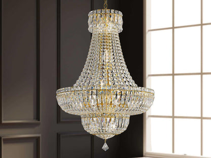 Schonbek Petit Crystal Deluxe 20-Light Empire Chandelier