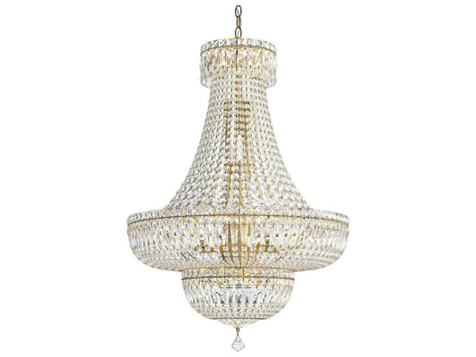 Schonbek 23-Light Petit Crystal Deluxe Empire Chandelier