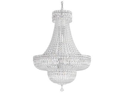 Schonbek 23-Light Petit Crystal Deluxe Empire Chandelier