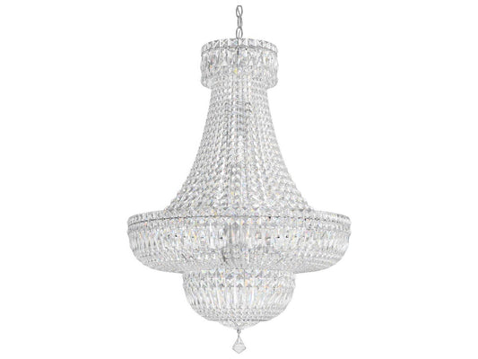 Schonbek 23-Light Petit Crystal Deluxe Empire Chandelier