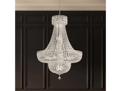 Schonbek 23-Light Petit Crystal Deluxe Empire Chandelier