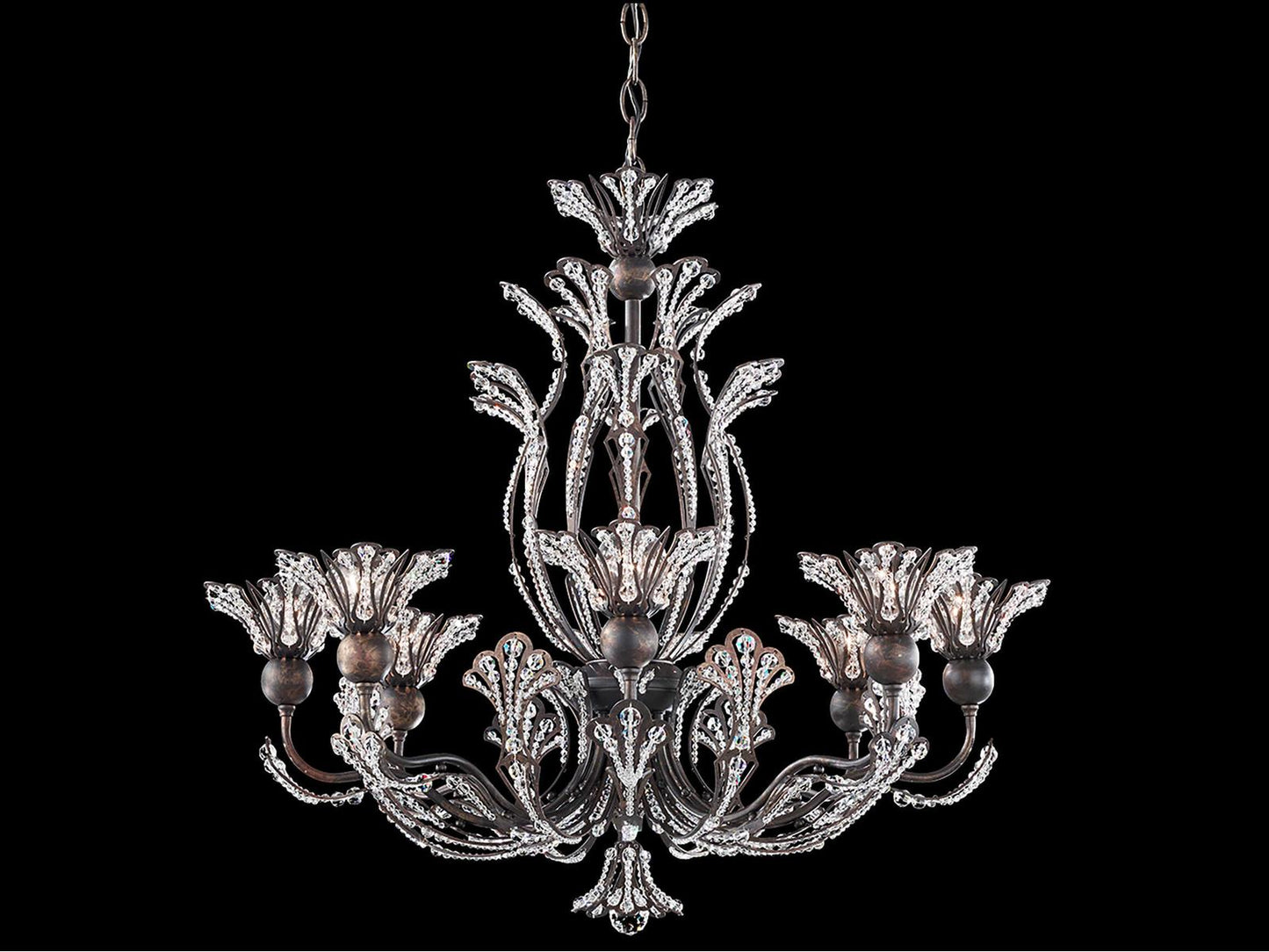 Schonbek Rivendell 8-Light Crystal Chandelier