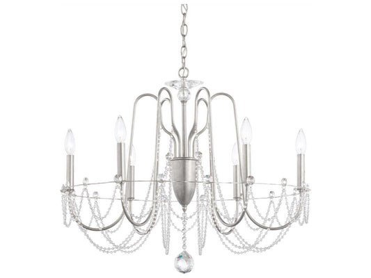 Schonbek Esmery 6-Light Candelabra Chandelier