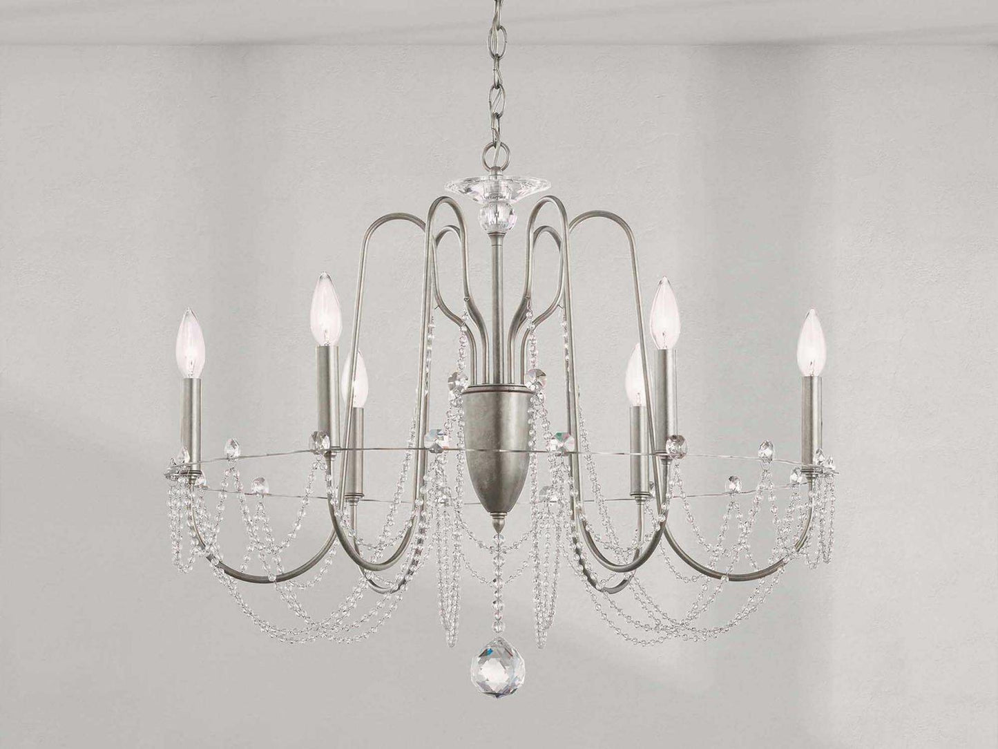 Schonbek Esmery 6-Light Candelabra Chandelier