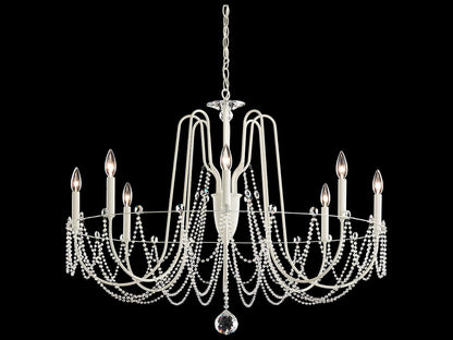 Schonbek 8-Light Esmery Candelabra Chandelier with Crystal Accents