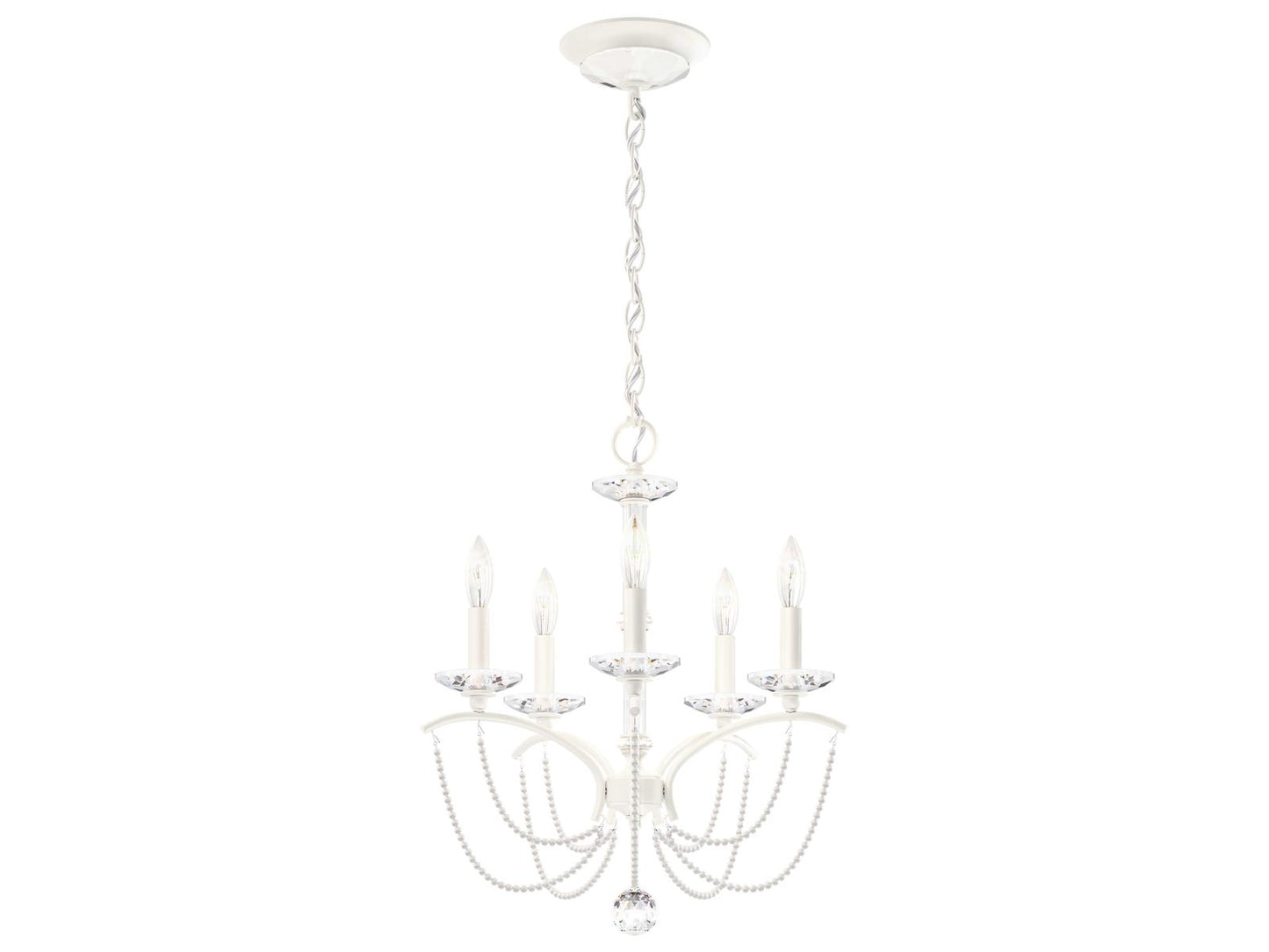 Schonbek 5-Light Priscilla Crystal Candelabra Chandelier