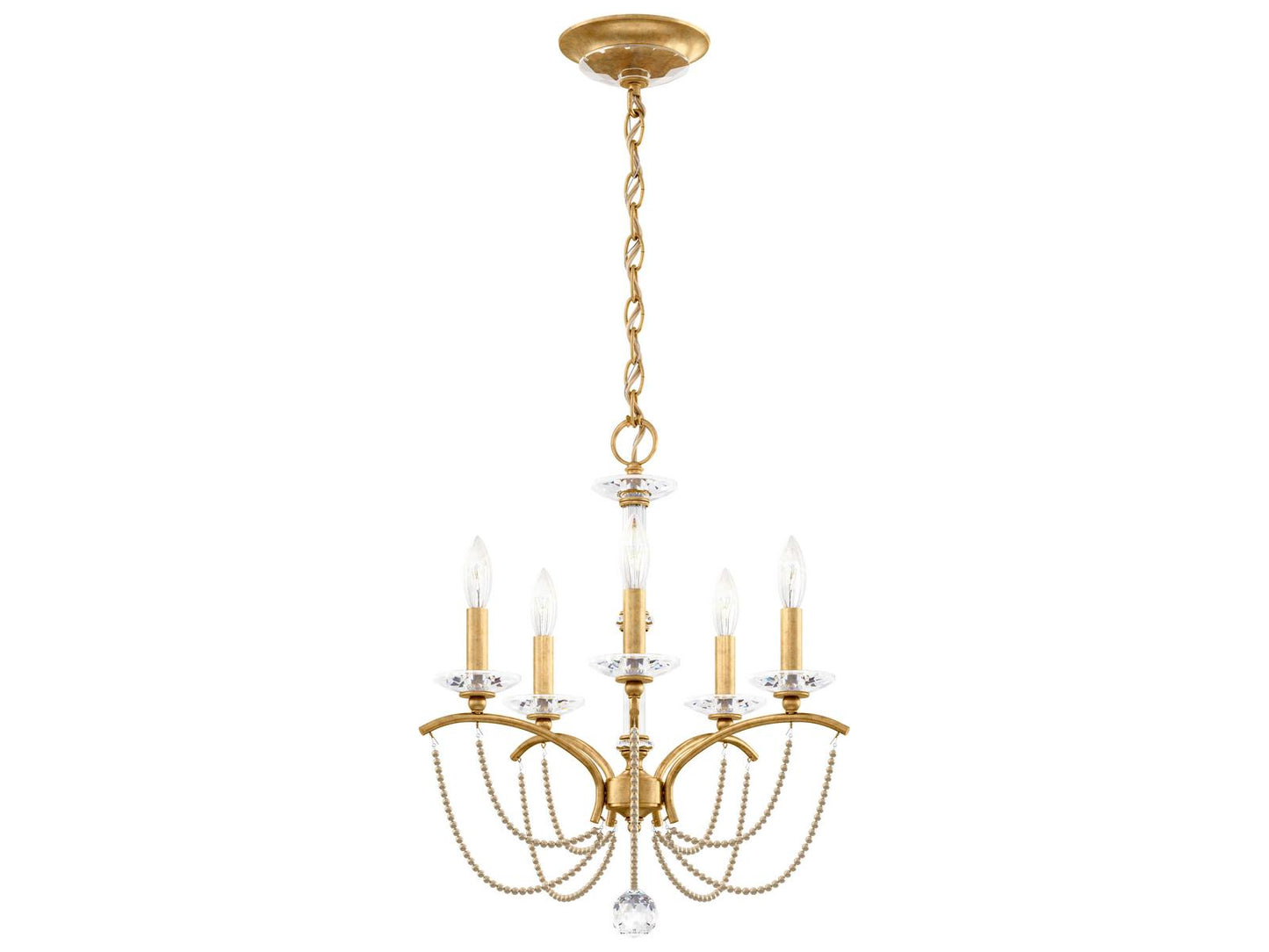 Schonbek 5-Light Priscilla Crystal Candelabra Chandelier