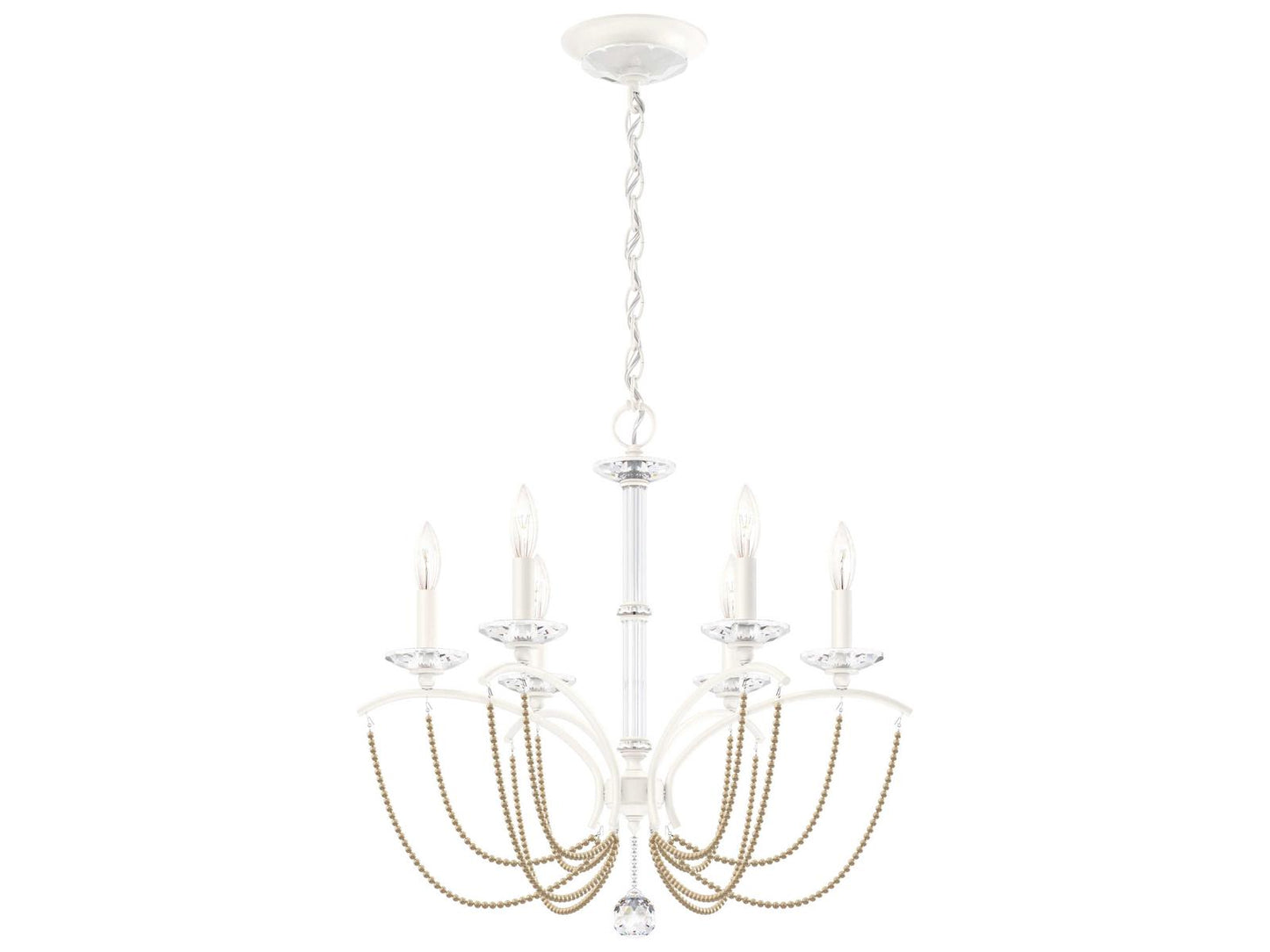 Schonbek Priscilla 6-Light Candelabra Chandelier