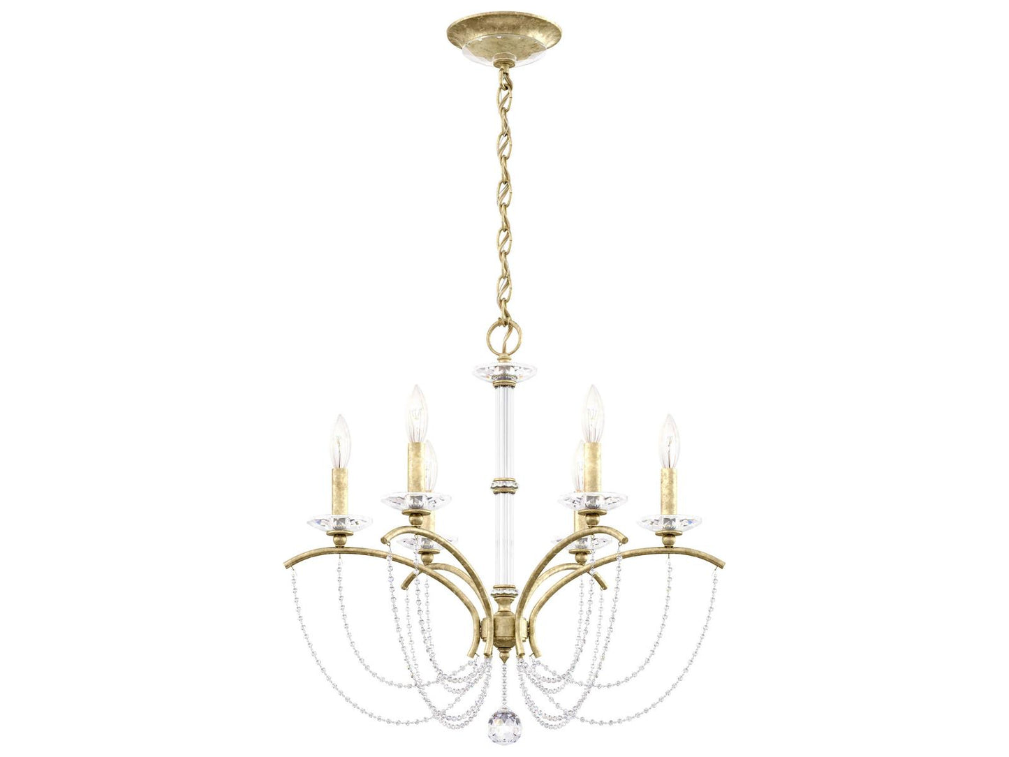 Schonbek Priscilla 6-Light Candelabra Chandelier