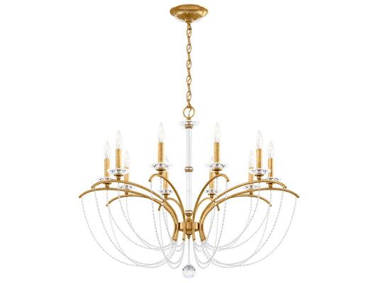Schonbek 10-Light Priscilla Crystal Candelabra Chandelier