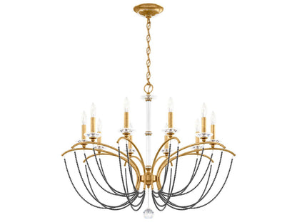 Schonbek 10-Light Priscilla Crystal Candelabra Chandelier