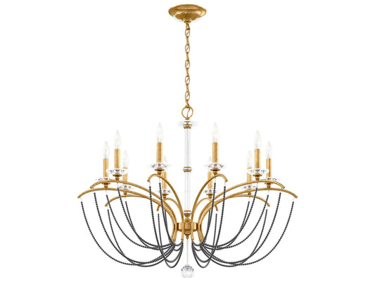 Schonbek 10-Light Priscilla Crystal Candelabra Chandelier