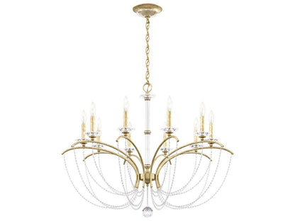 Schonbek 10-Light Priscilla Crystal Candelabra Chandelier