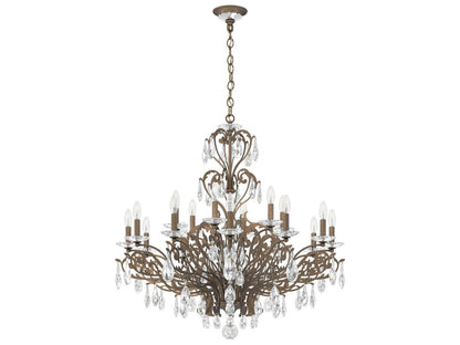 Schonbek Filigrae 18-Light Crystal Candelabra Chandelier