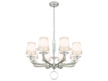 Schonbek Emilea 8-Light Crystal Candelabra Empire Tiered Chandelier