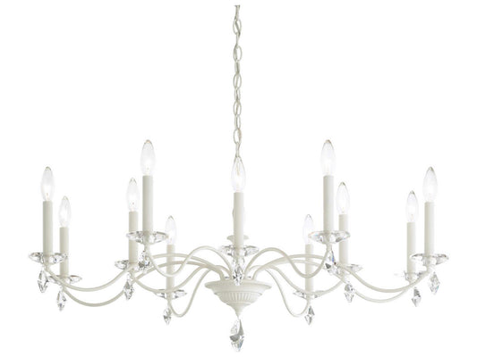 Schonbek 12-Light Modique Crystal Chandelier