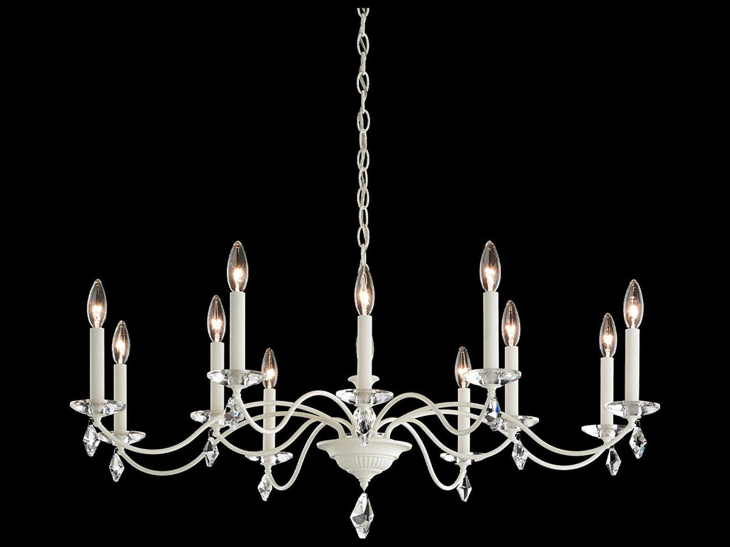 Schonbek 12-Light Modique Crystal Chandelier