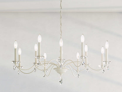 Schonbek 12-Light Modique Crystal Chandelier