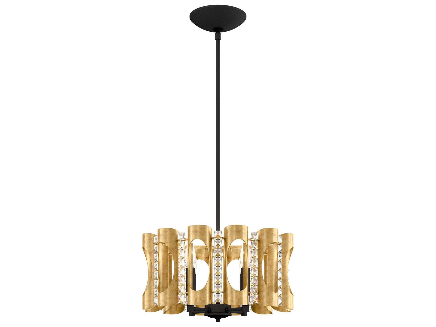 Schonbek 4-Light Twilight Chandelier with Optic Crystal